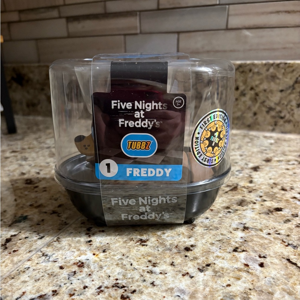 TUBBZ First Edition Five Nights at Freddy’s Freddy Fazbear Duck Vinyl Figure New
